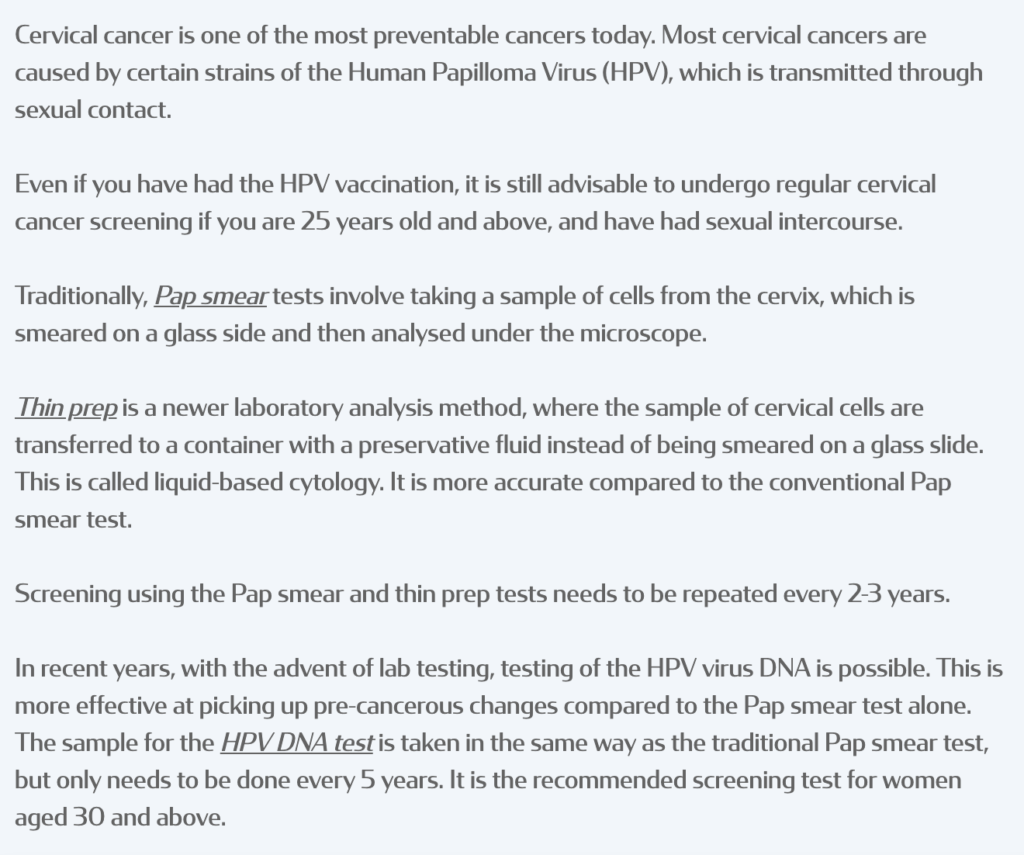 what is the difference between pap smear thin prep and hpv testing
